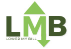 Lower my bill green home logo