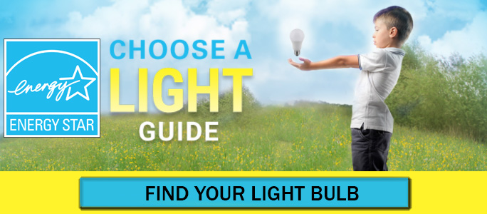Choose a Light Guide - A tool for finding the right ENERGY STAR light bulb.