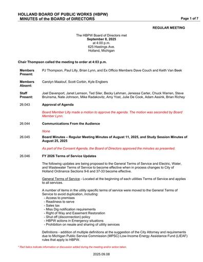 2025 09 08 Minutes