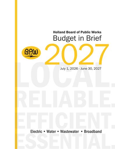 Budget in Brief