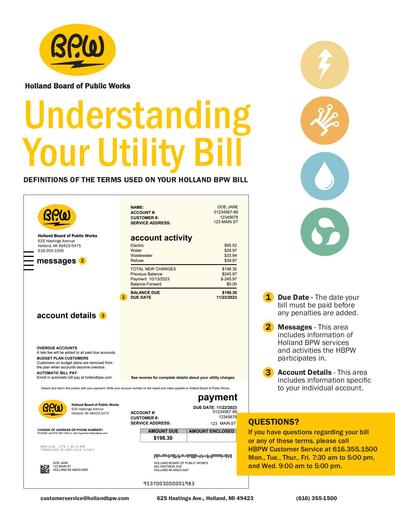 Understanding Your Utility Bill